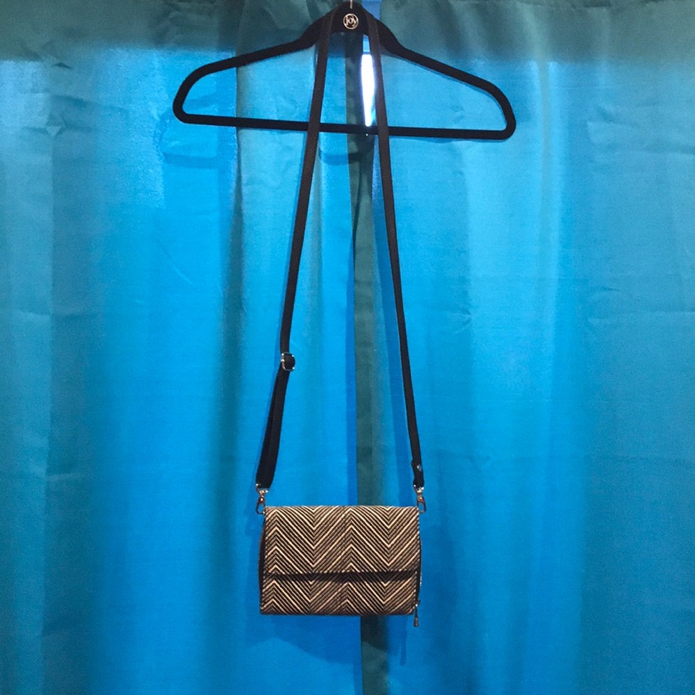 Clutch/Crossbody combo with detachable strap